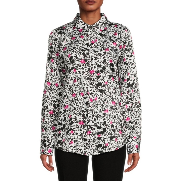 Karl Lagerfeld Tops - KARL LAGERFELD PRINTED TOP NWT LARGE